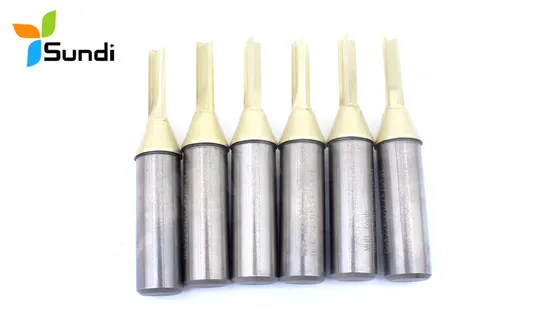 Sundi Expert 3 Flute Down Cut Solid Carbide Straight CNC Router Milling with Zrn Coating for Wood Cutting Tools